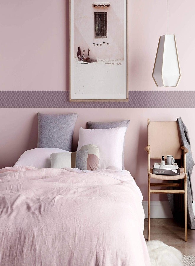 WallDesign ملصق حافة بلاط WallDesign - بنمط نسيج الكابينة - لفة PVC لامعة مقاومة للماء - 3 بوصات × 10 أقدام - لتزيين المطبخ، والبلاط، والأرضيات، والأبواب، وجدران الحمامات - Image 2